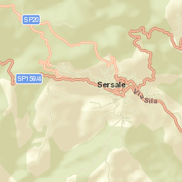 Sersale Street Map