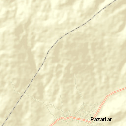 Pazarlar Street Map