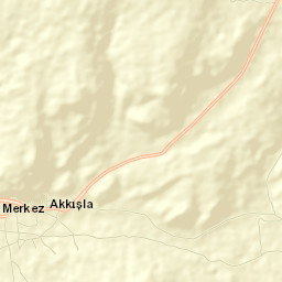 Akkışla Street Map