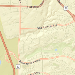 Summerset Drive Colorado Springs CO Street Map