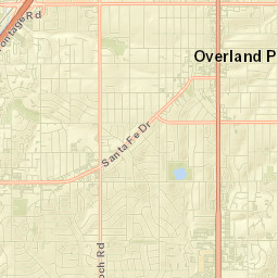 9651-9699 West 91st Street, Overland Park Street Map