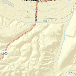 Petersburg Street Map