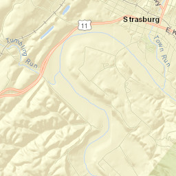 Strasburg Street Map