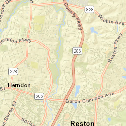 Herndon Street Map