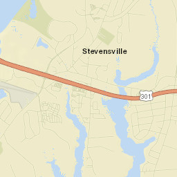 Stevensville Street Map