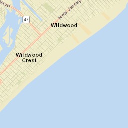 Wildwood Street Map