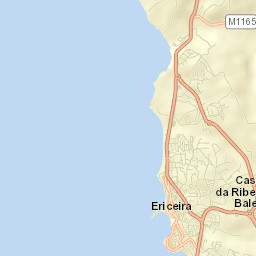 Ericeira Street Map