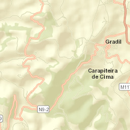 Gradil Street Map