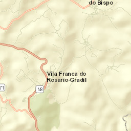 Vila Franca do Rosário Street Map