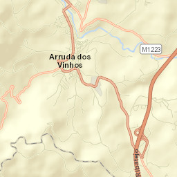 Arruda dos Vinhos Street Map