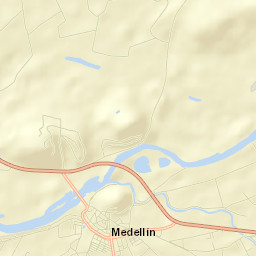 Medellín Street Map