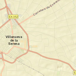 Villanueva de la Serena Street Map