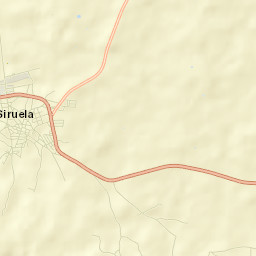 Siruela Street Map