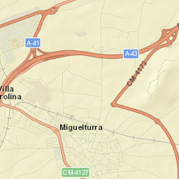 Miguelturra Street Map