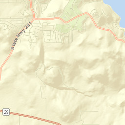 Clear Lake Riviera Street Map
