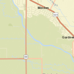Minden Street Map