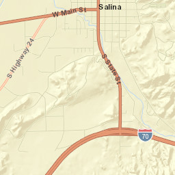 Salina Street Map
