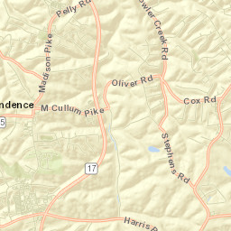 Independence Street Map