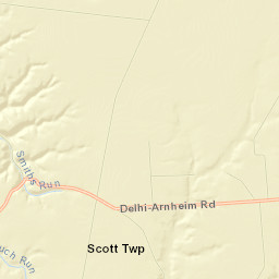 Brown County Street Map