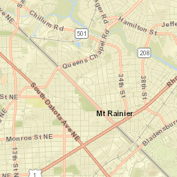 Cottage City Street Map