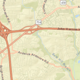 Springdale Street Map