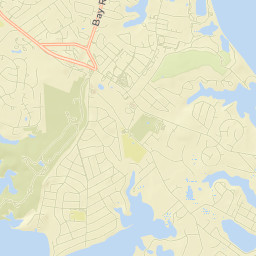 Hillsmere Shores Street Map