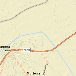 Samora Correia Street Map