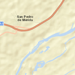 San Pedro de Mérida Street Map