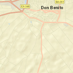Don Benito Street Map