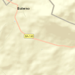 Baterno Street Map