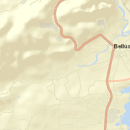 Bellús Street Map