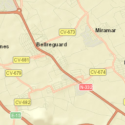 Piles Street Map