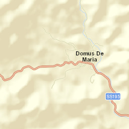 Domus de Maria Street Map