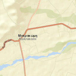 Makrakómi Street Map