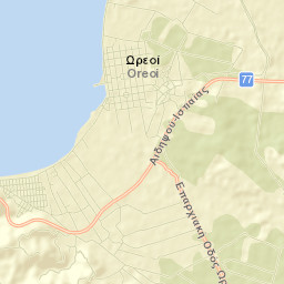 Oreoí Street Map