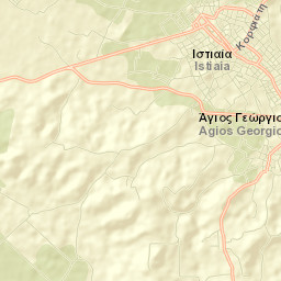 Istiaía Street Map