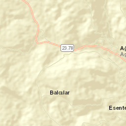Ağın Street Map