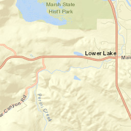 Lower Lake Street Map