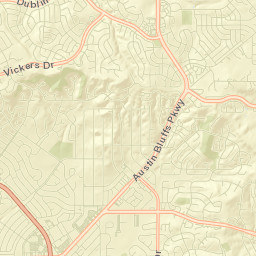 4917-4999 Hackamore Drive South Street Map