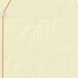 Gove County Street Map