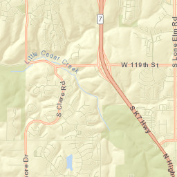 916-974 North Persimmon Drive, Olathe, KS Street Map