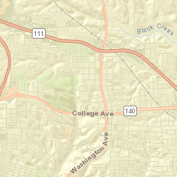 Upper Alton Street Map