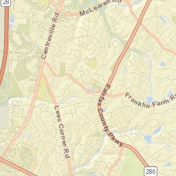 Chantilly Street Map