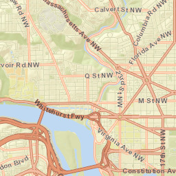 Rosslyn Street Map