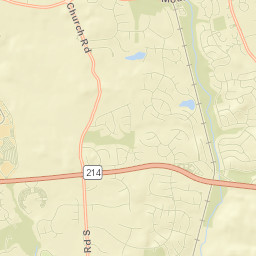Mitchellville Street Map