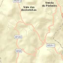 Venda do Pinheiro Street Map