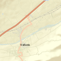 Vallada Street Map