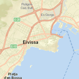 Ibiza Street Map