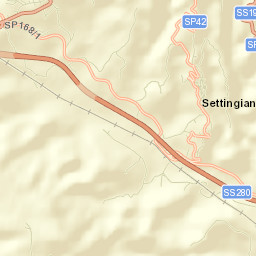 Settingiano Street Map