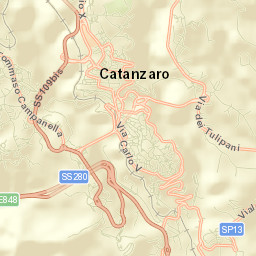 Siano Street Map